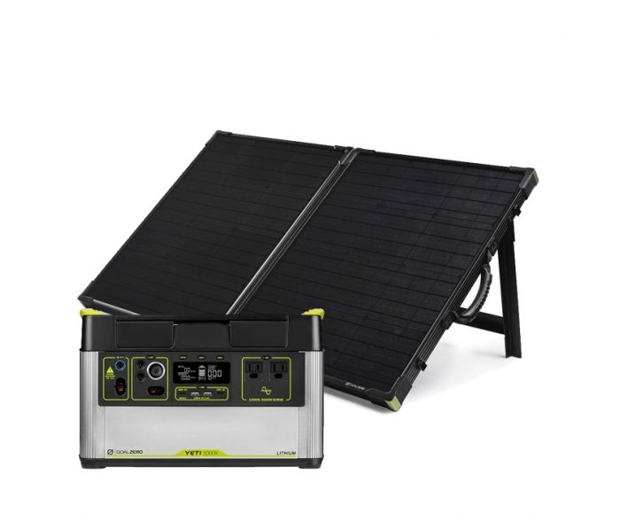 Goal Zero Yeti 1000X  (EU-Version) + Boulder 100 Briefcase Solar Kit