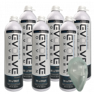 Evolve Oxygen 6x 35L + zuurstofmasker